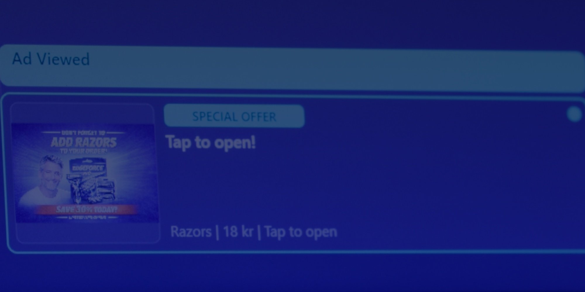 Dynamic Advertising Header
