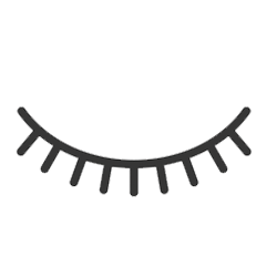 Icon - Closed Lower Lid